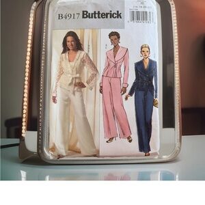 🗺️ Butterick Brand New B4917 plus size female 16, 18, 20, 22 Uncut Make 4 pieces